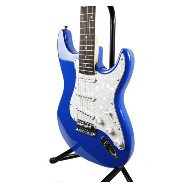 GUITARRA ELÉCTRICA LOGAN TIPO STRATOCASTER AZUL MOD.L-EG-TS-BL - SERVIMUSIC