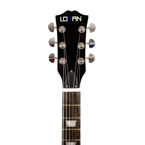 GUITARRA ELÉCTRICA LOGAN TIPO SG NEGRA MOD.L-EG-TSG-BK - SERVIMUSIC
