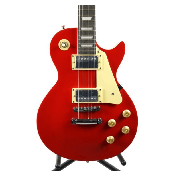 BELLATOR GUITARRA ELECTRICA TIPO LES PAUL SOMBREADO AMARILLO EGP10WLPSBY