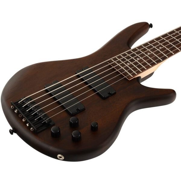 BAJO ELECTRICO IBANEZ SDGR DE 6 CUERDAS, NOGAL MOD. GSR206B-WNF - SERVIMUSIC